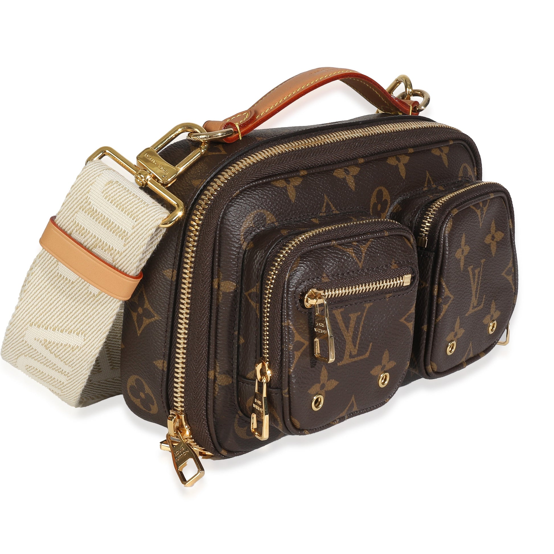  Louis Vuitton Monogram Canvas Utility Crossbody