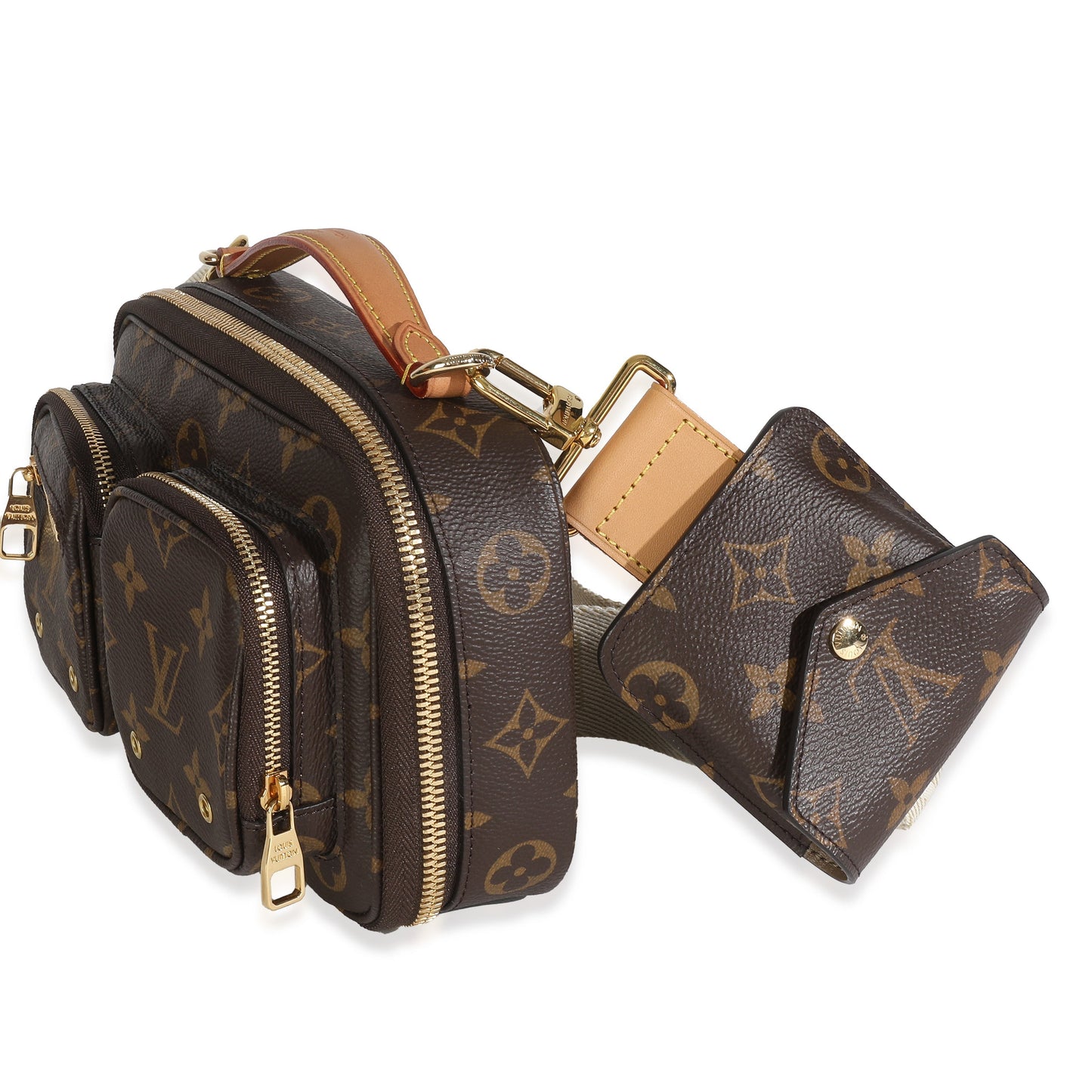  Louis Vuitton Monogram Canvas Utility Crossbody