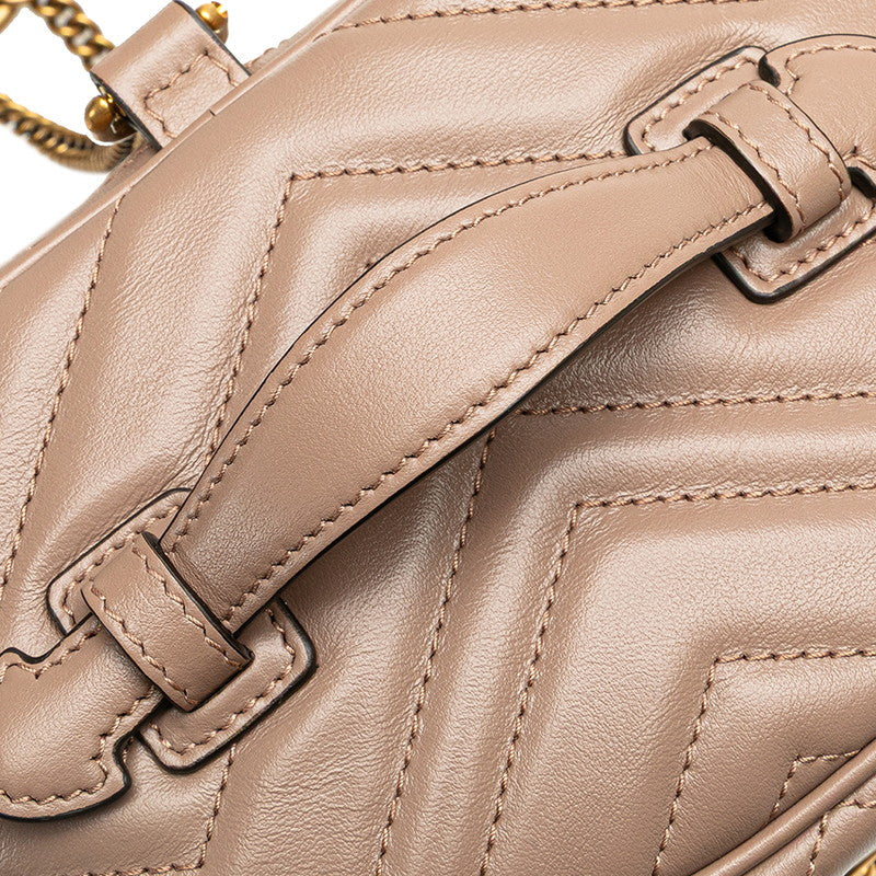 Gucci GG Marmont Leather Backpack